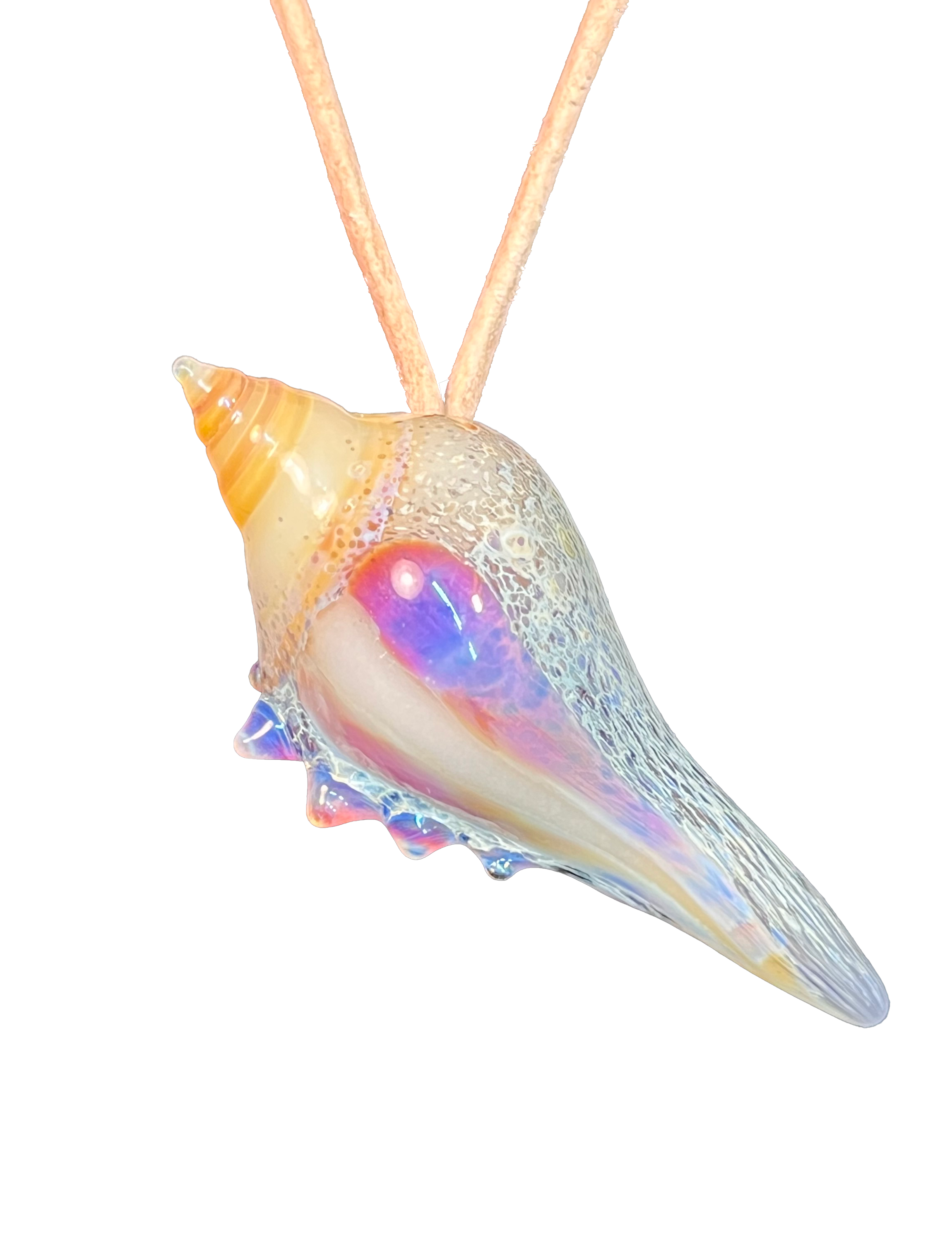 Witchery Shell Speckled White shell – WXY Glass