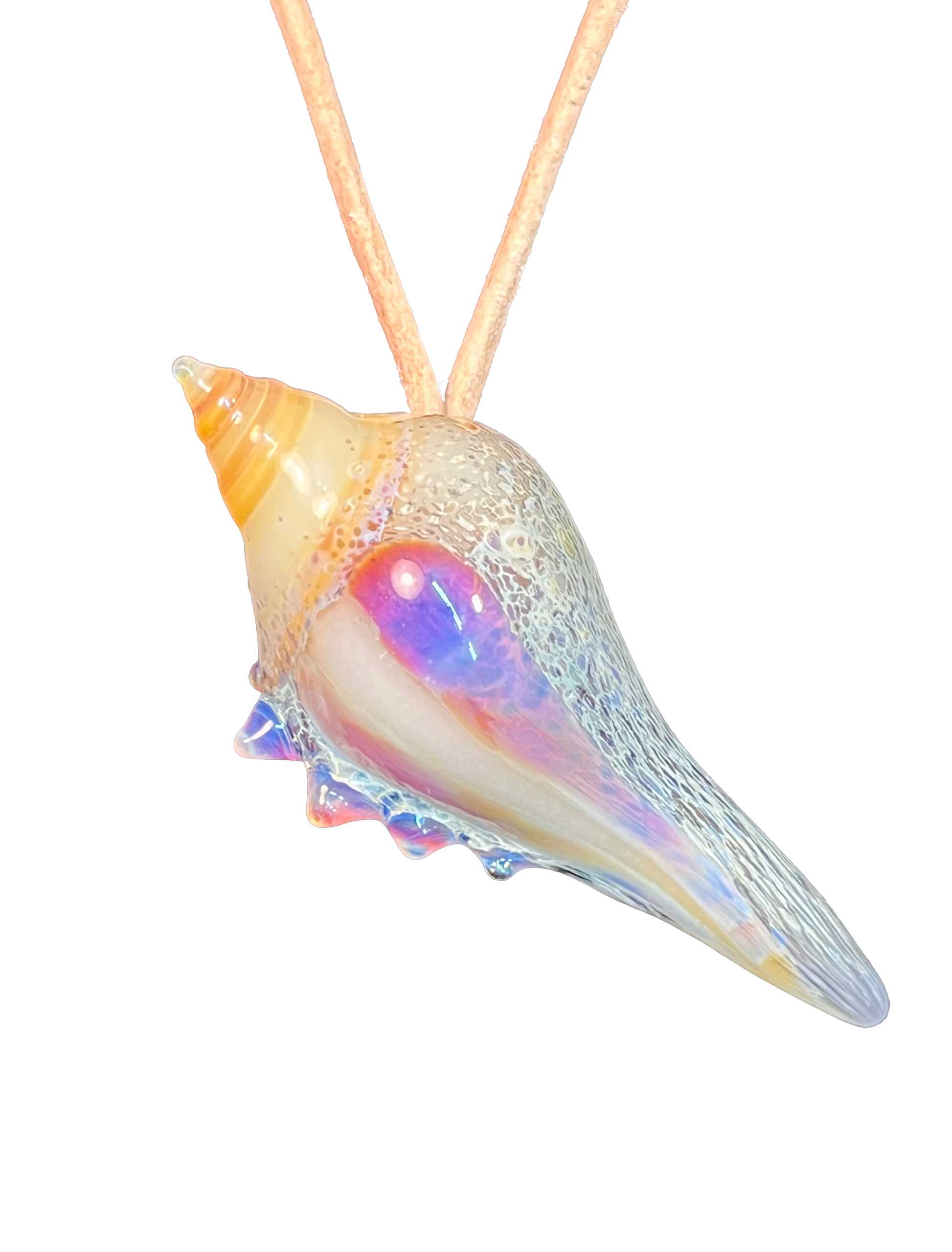 Speckled White shell – WXY Glass